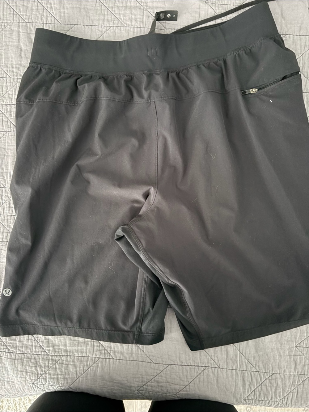 lululemon athletica Black Athletic Drawstring Shorts - Picture 2 of 8